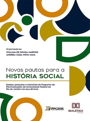cover image of Novas pautas para a História Social